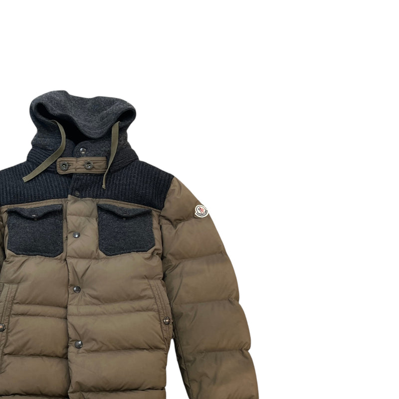 Men's Leblond Down Jacket Khaki Size 2 / M