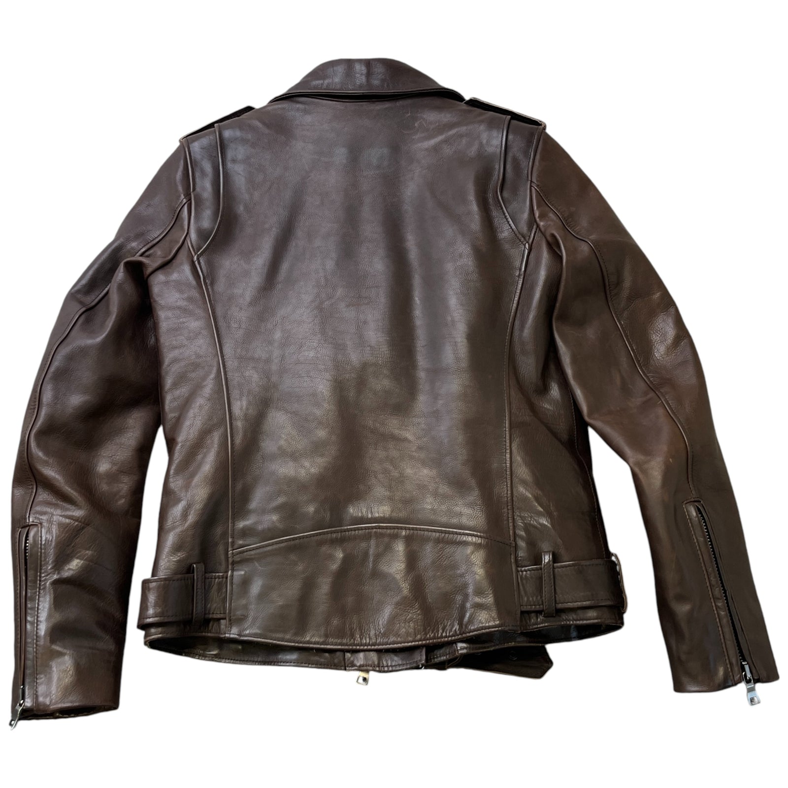 Women's Biker Sheering Lining Jacket Brown Size IT 38 / UK 6 - Photo 2