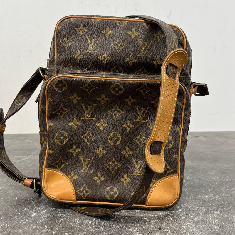 Men's Monogram Amazone Messenger Bag Brown