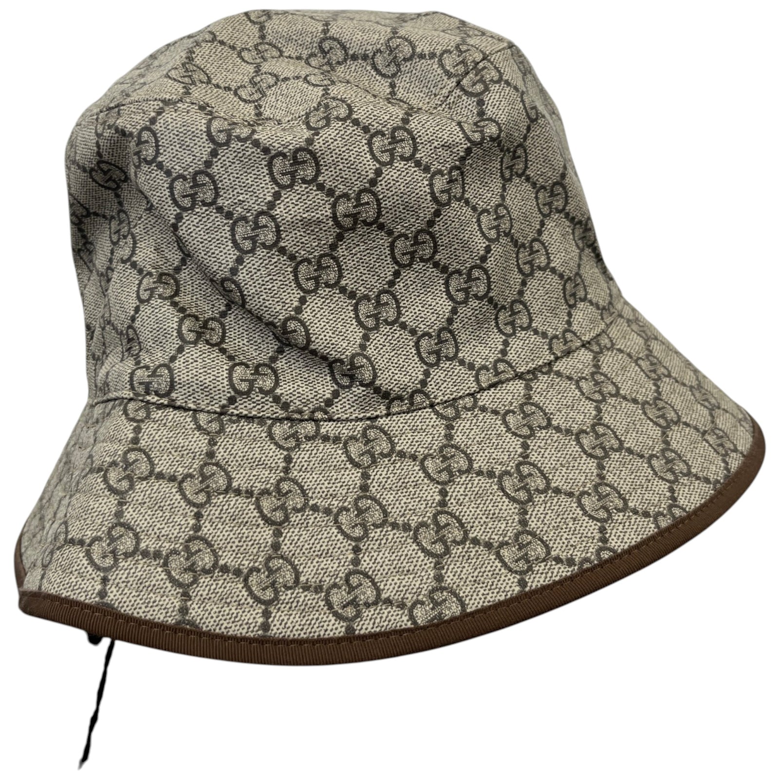 Men's Gg Supreme Bucket Hat Brown - Photo 4