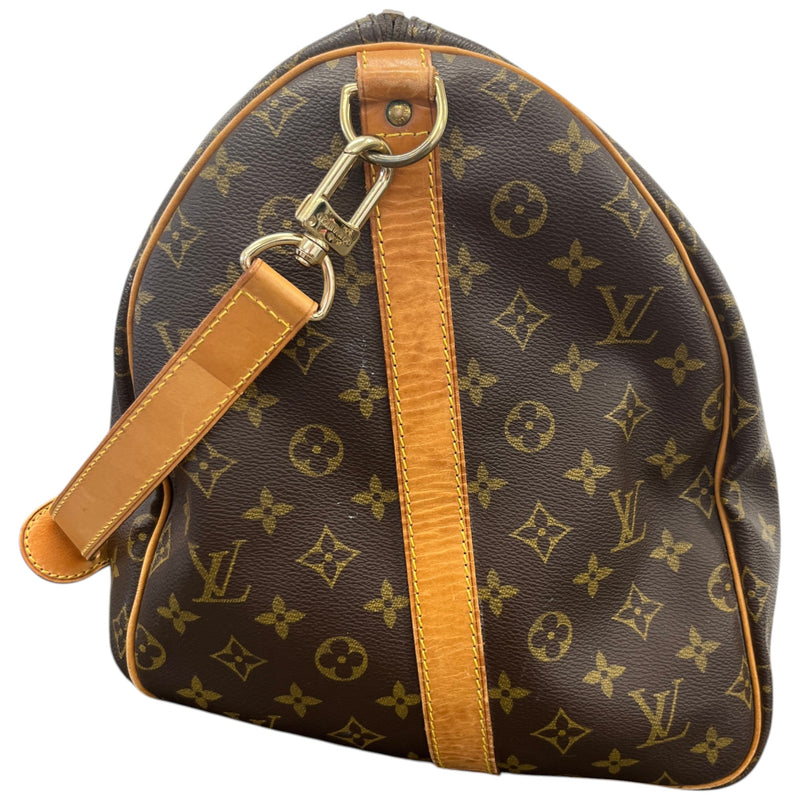 Men's Monogram Keepall 55 Bag Brown