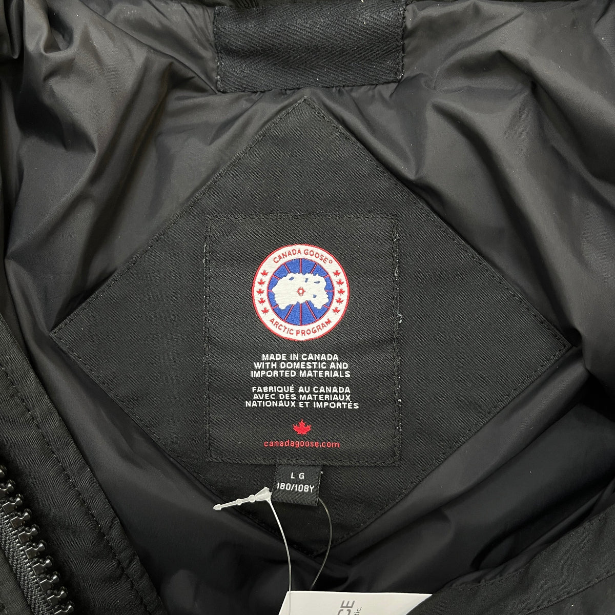 Men's Wyndham Parka Down Jacket Black Size L - Photo 5