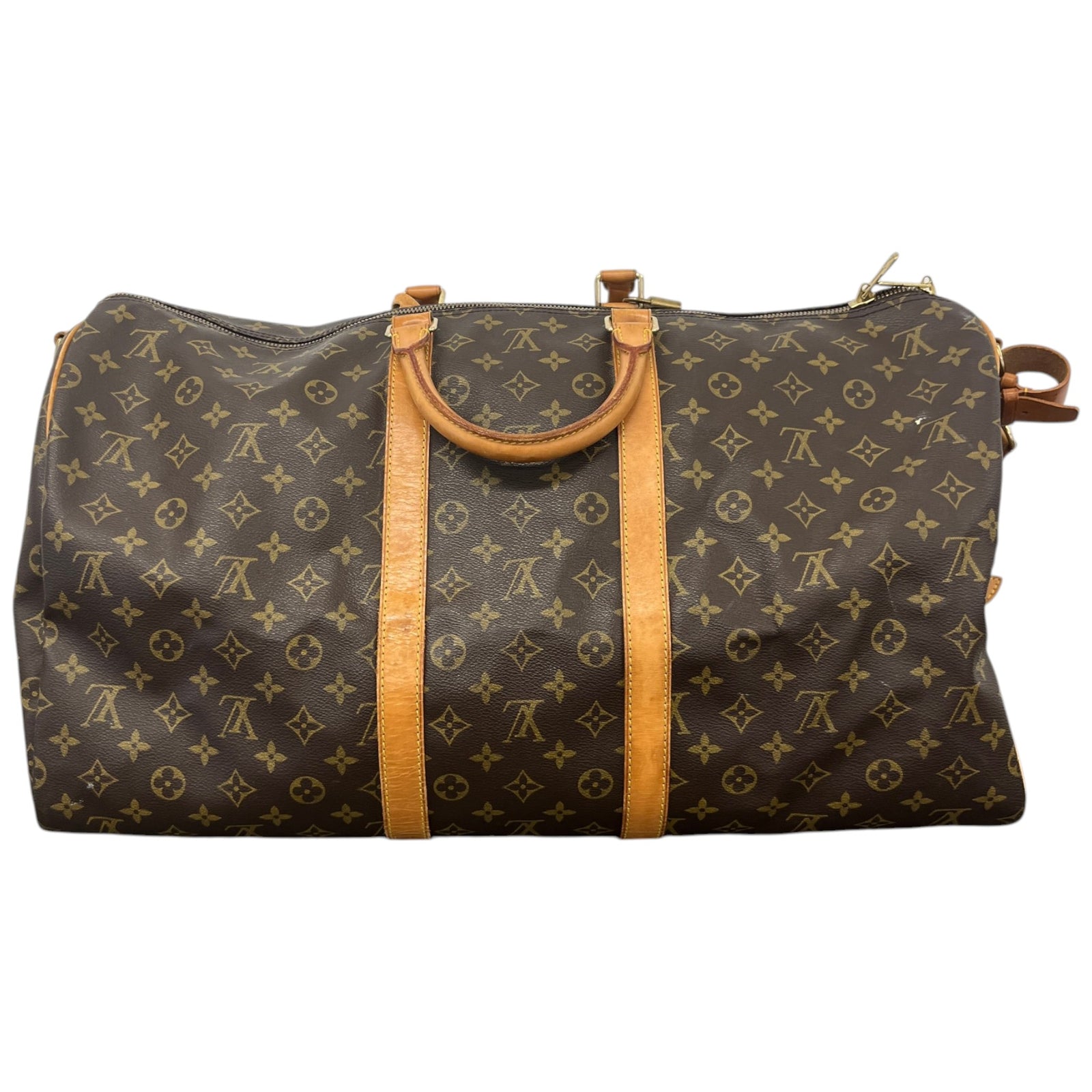 Men's Monogram Keepall 55 Bag Brown - Photo 3