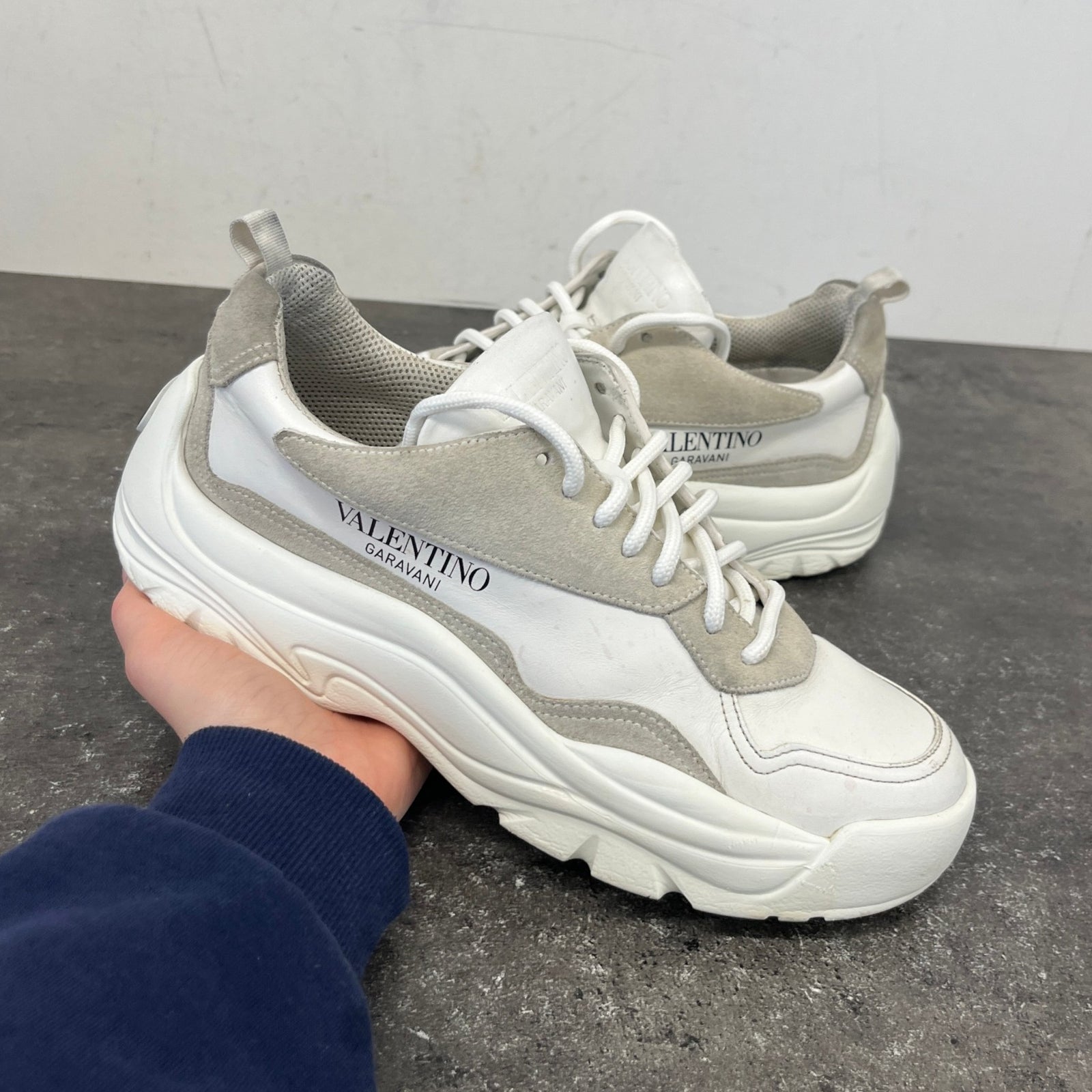 Men's Gumboy Low Trainers White Size EU 41 / UK 7 - Photo 13