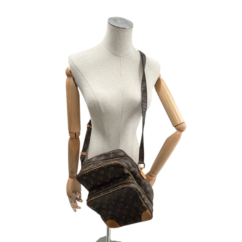Men's Monogram Amazone Messenger Bag Brown