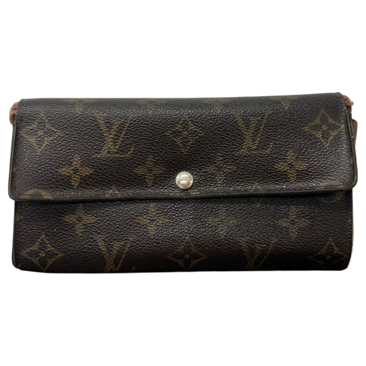 Women's Monogram Sarah Wallet Brown - Photo 1