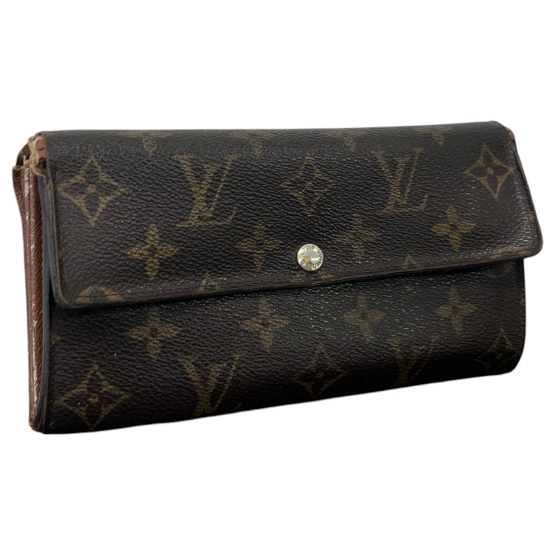 Women's Monogram Sarah Wallet Brown