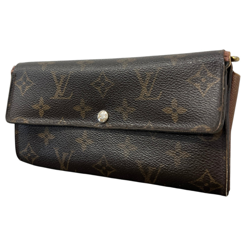Women's Monogram Sarah Wallet Brown