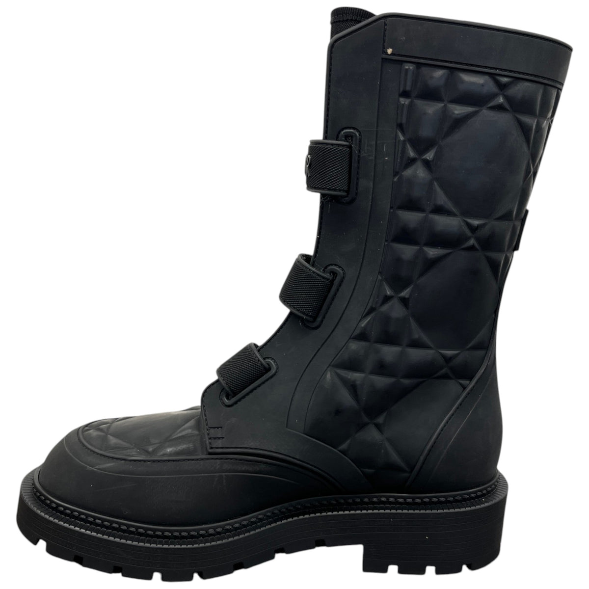 Women's Evolution Macro Cannage Strap Boots Black Size UK 4 / EU 37 - Photo 2