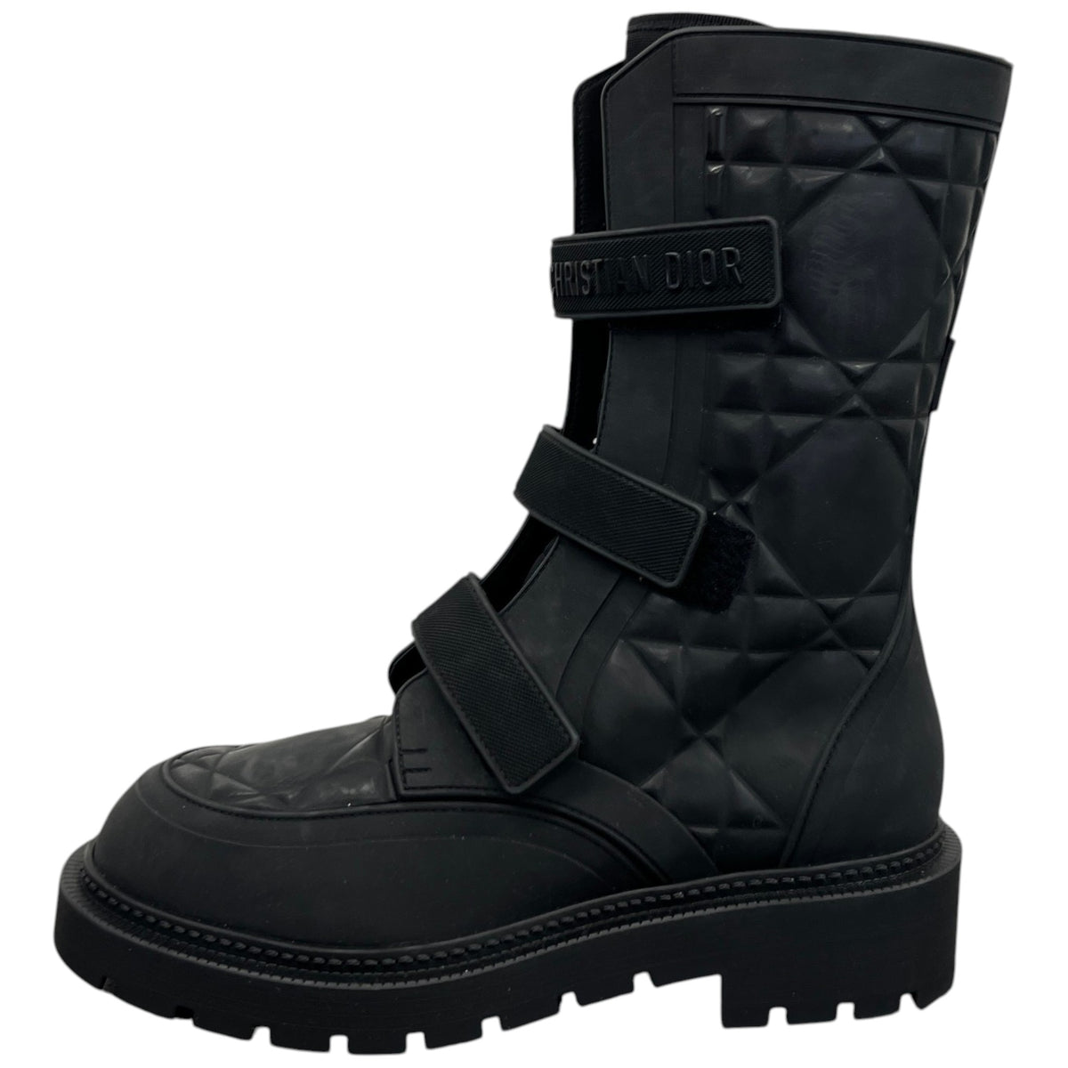 Women's Evolution Macro Cannage Strap Boots Black Size UK 4 / EU 37 - Photo 5