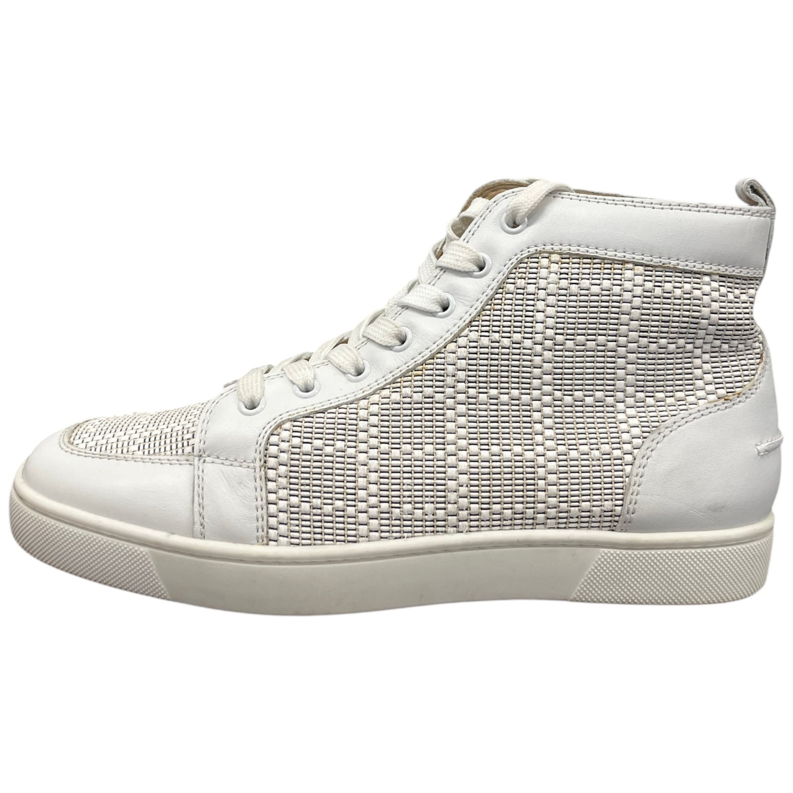 Men's Louis SP Stass High Trainers White Size UK 6 / EU 40 - Photo 5