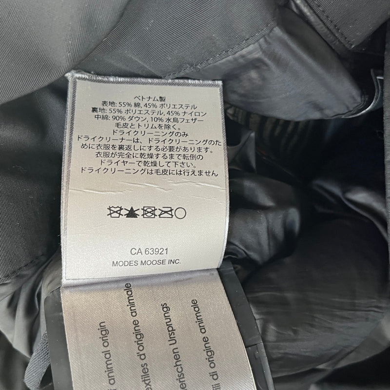 Men's Q3 Down Jacket Black Size M