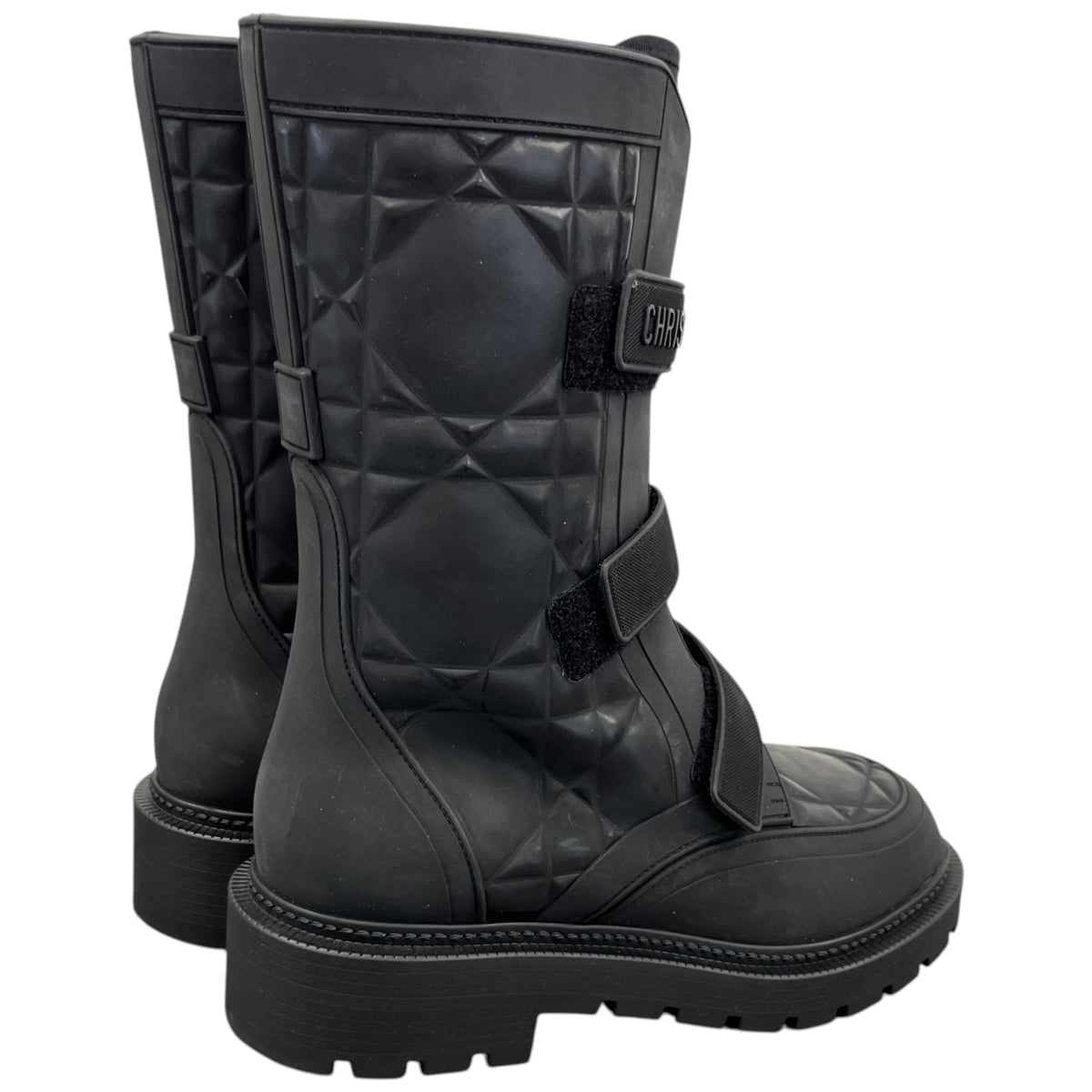 Women's Evolution Macro Cannage Strap Boots Black Size UK 4 / EU 37 - Photo 8