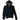 Men's Shark Full Zip Hoodie Black Size S