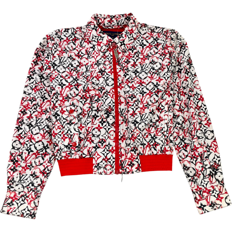 Women's Monogram Bomber Windbreaker Multi-Coloured Size IT 40 / UK 8