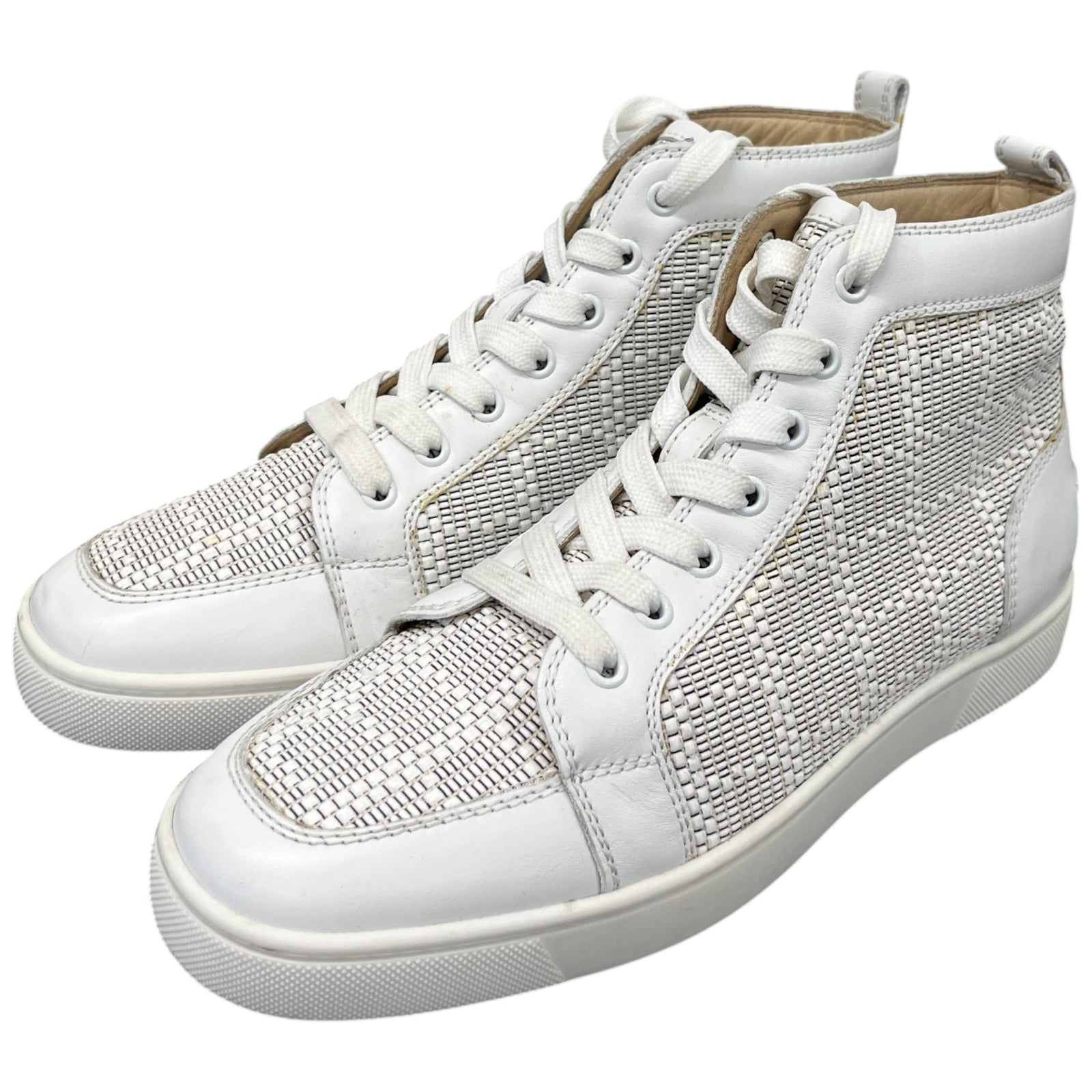 Men's Louis SP Stass High Trainers White Size UK 6 / EU 40 - Photo 9