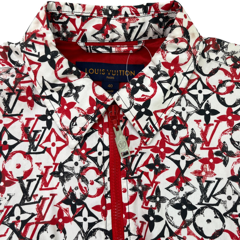 Women's Monogram Bomber Windbreaker Multi-Coloured Size IT 40 / UK 8