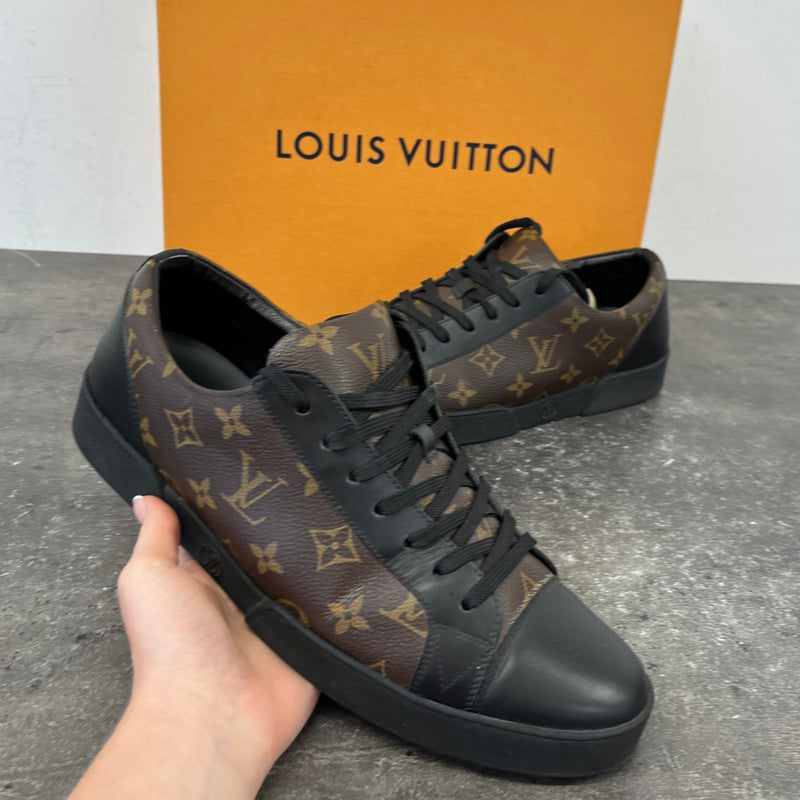 Men's Monogram Match-Up Low Trainers Brown Size EU 43 / UK 9