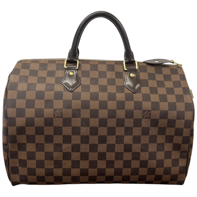 Women's Damier Ebene Speedy 35 Bag Brown