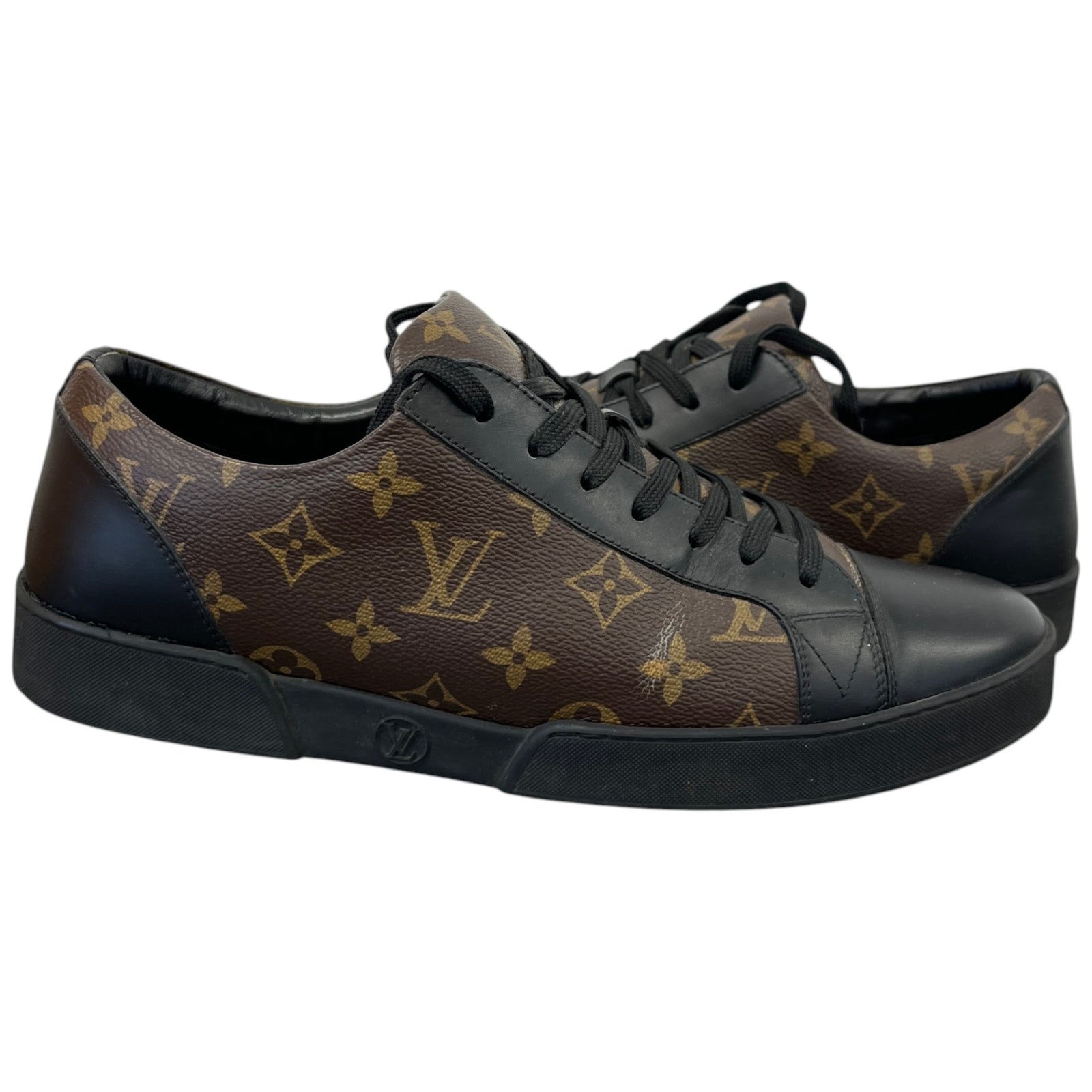 Men's Monogram Match-Up Low Trainers Brown Size EU 43 / UK 9 - Photo 3