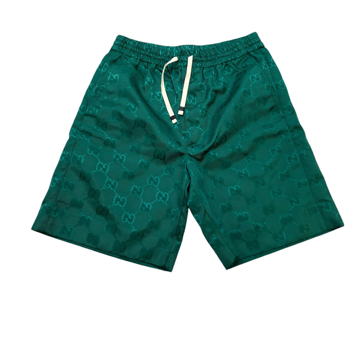Men's GG Supreme Swim Shorts Green Size XS / W28 - Photo 1