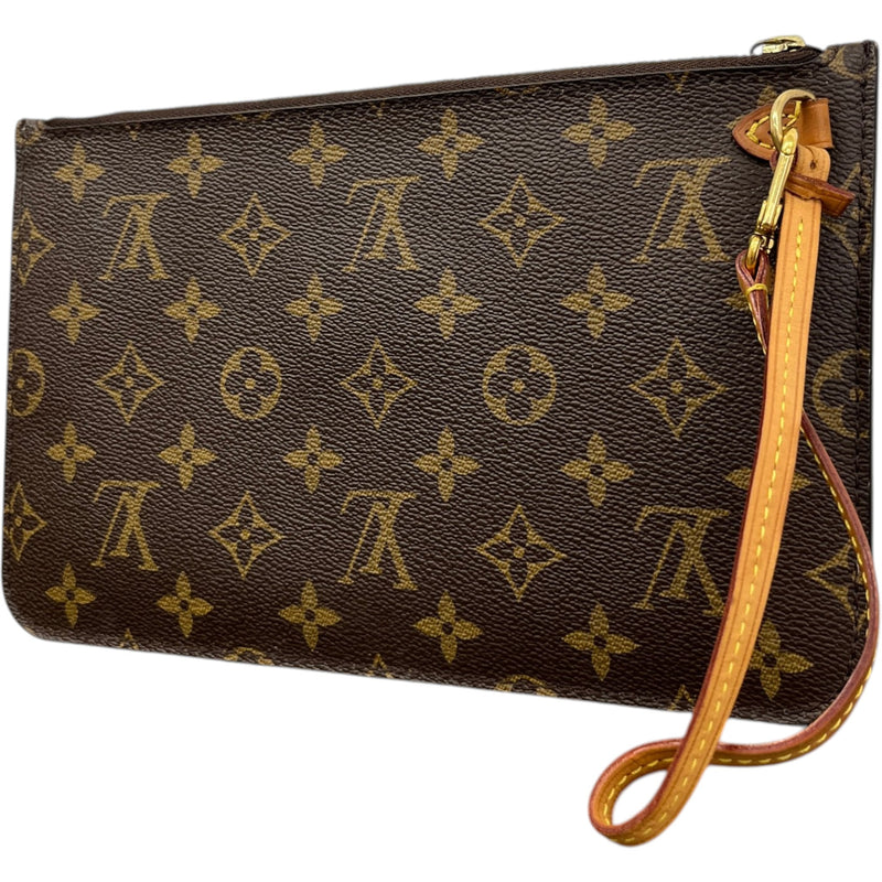 Women's Monogram Clutch Brown