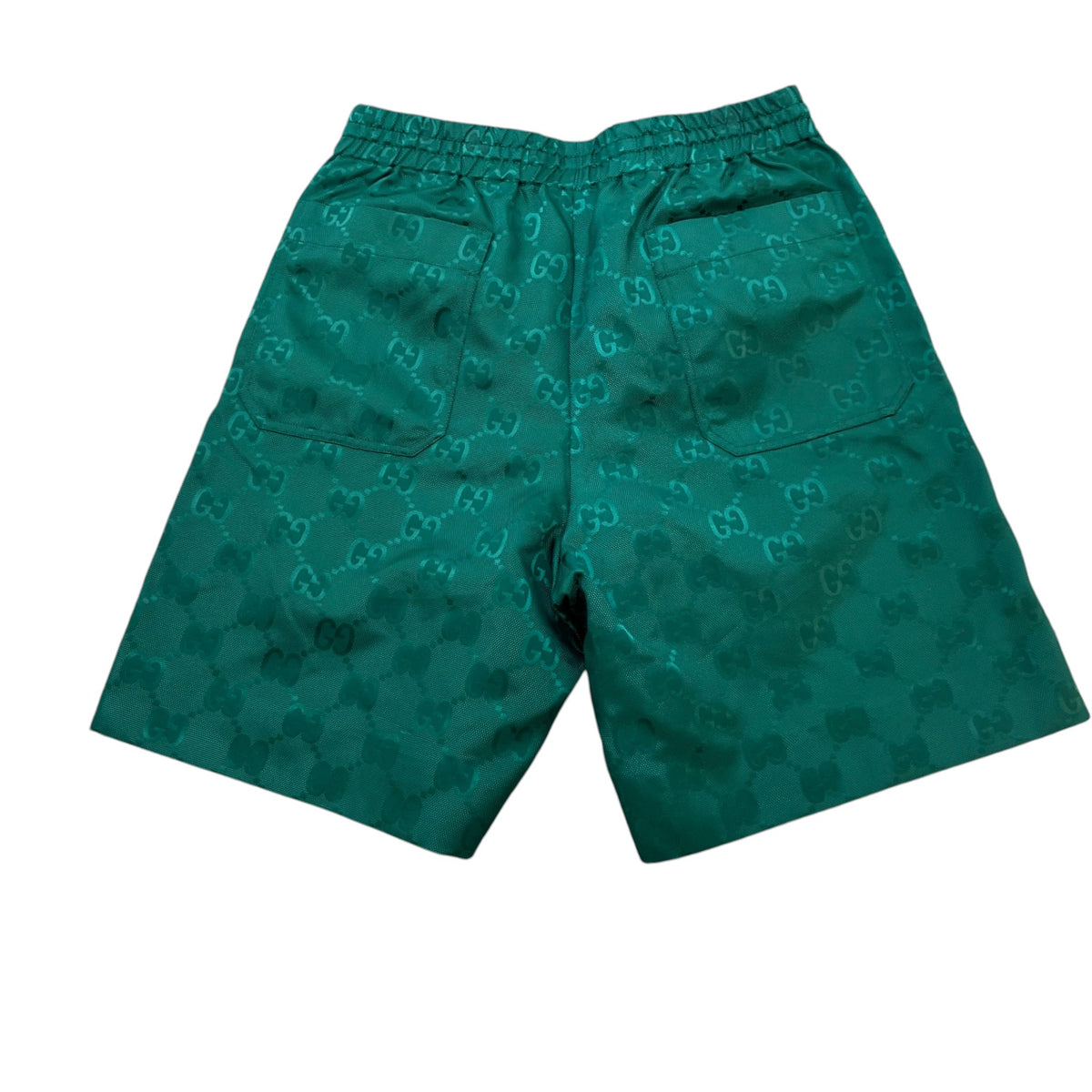 Men's GG Supreme Swim Shorts Green Size XS / W28 - Photo 2