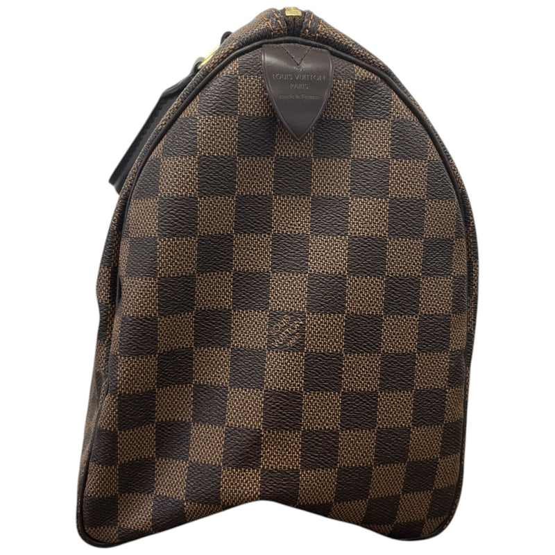 Women's Damier Ebene Speedy 35 Bag Brown