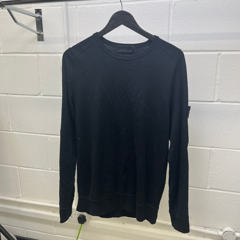 Men's Ghost Piece Sweatshirt Black Size M