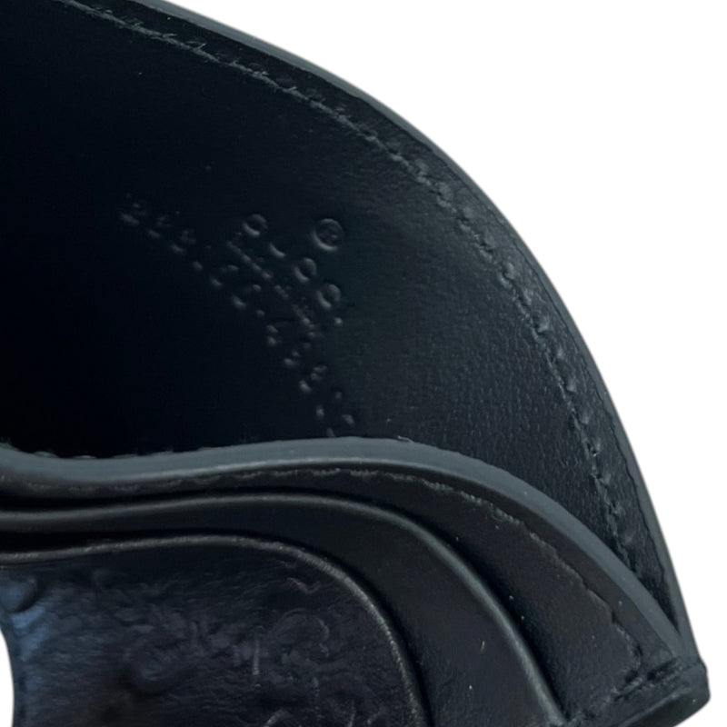 Men's GG Emblem Card Holder Black