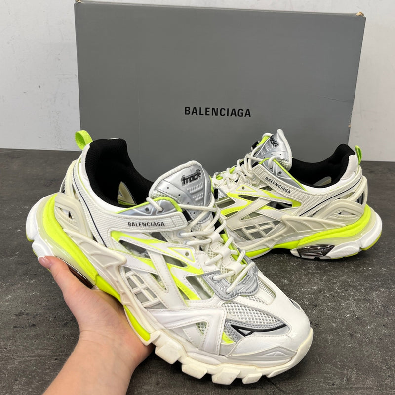 Men's Track 2 Low Trainers White Size EU 43 / UK 9