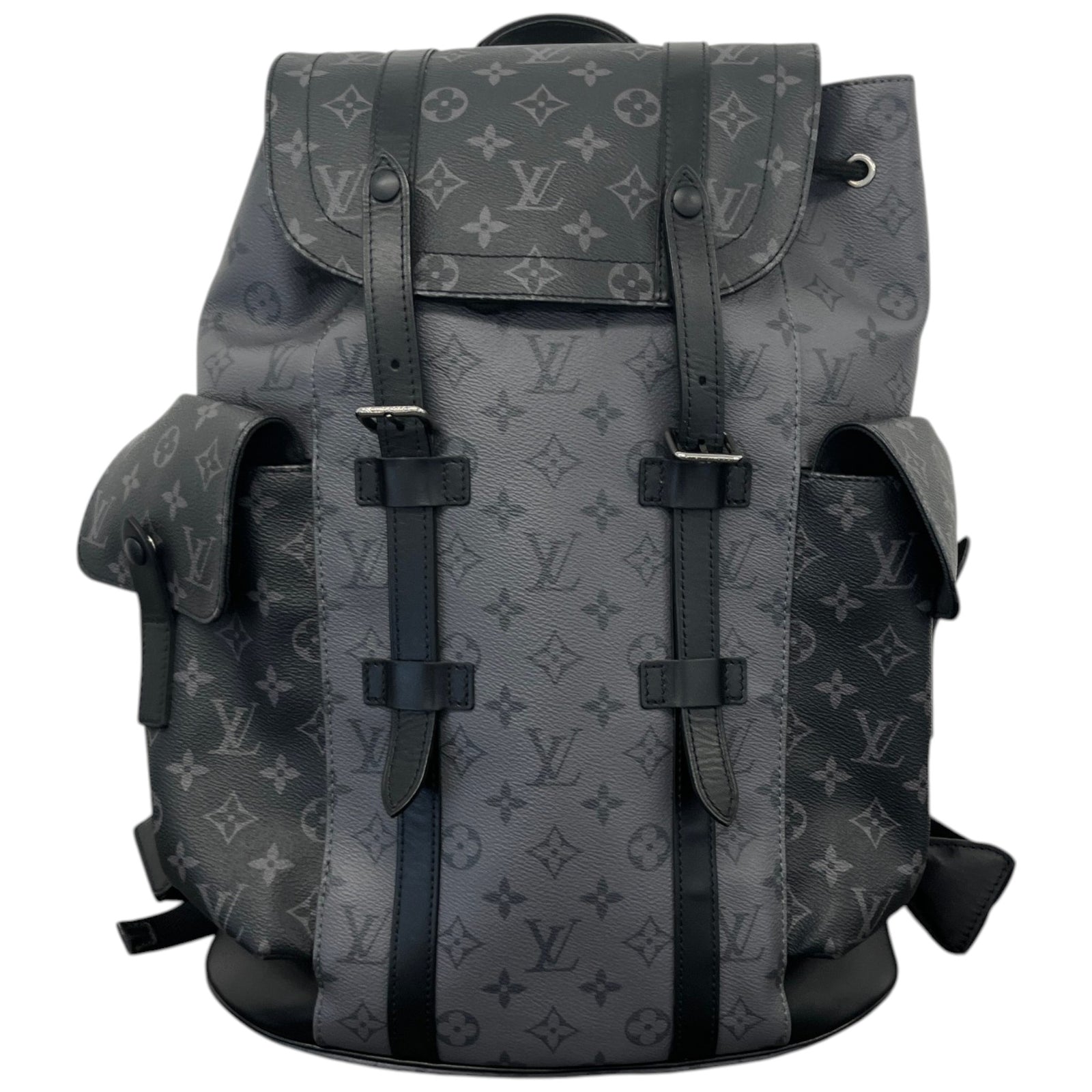 Men's Monogram Eclipse Reverse Christopher Backpack Black - Photo 1