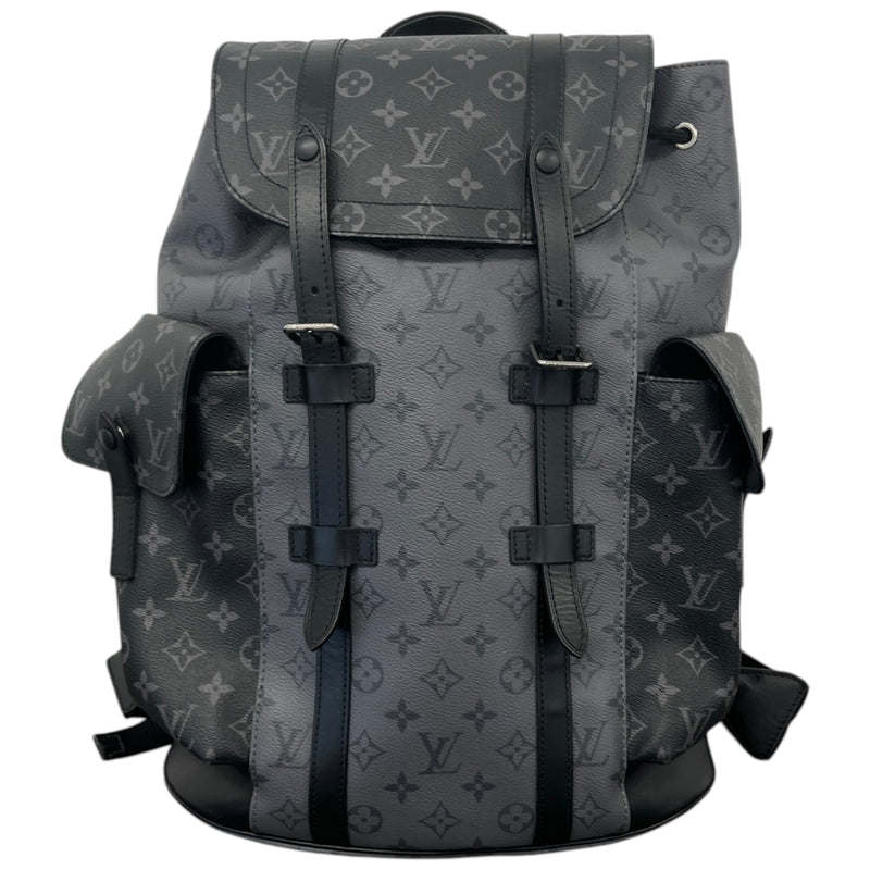 Men's Monogram Eclipse Reverse Christopher Backpack Black