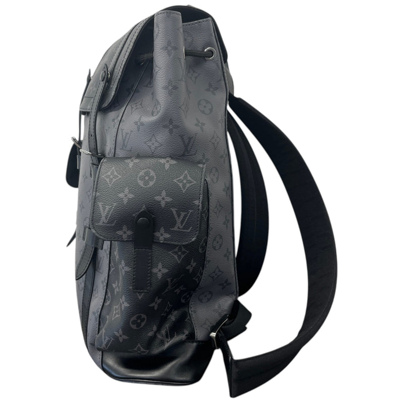 Men's Monogram Eclipse Reverse Christopher Backpack Black