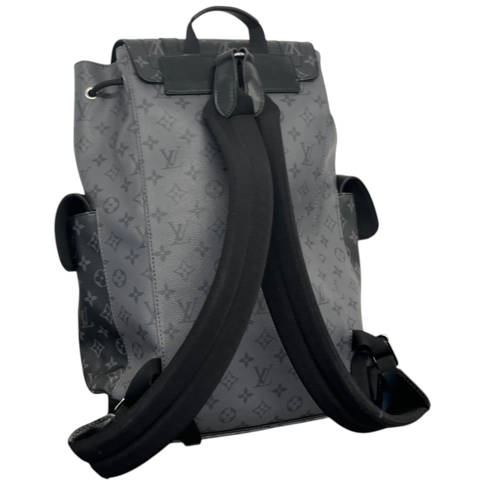 Men's Monogram Eclipse Reverse Christopher Backpack Black - Photo 8