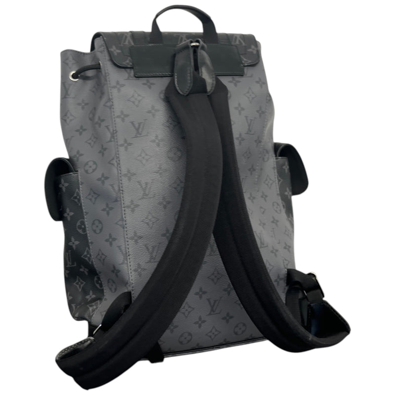 Men's Monogram Eclipse Reverse Christopher Backpack Black