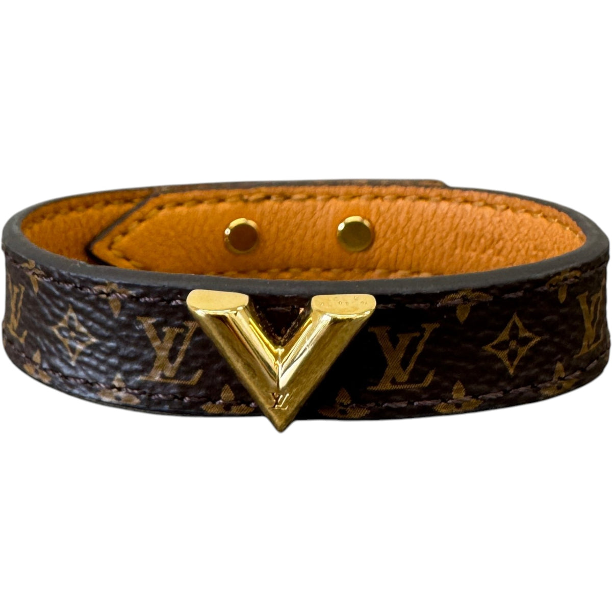 Women's Essential V Bracelet Brown - Photo 1