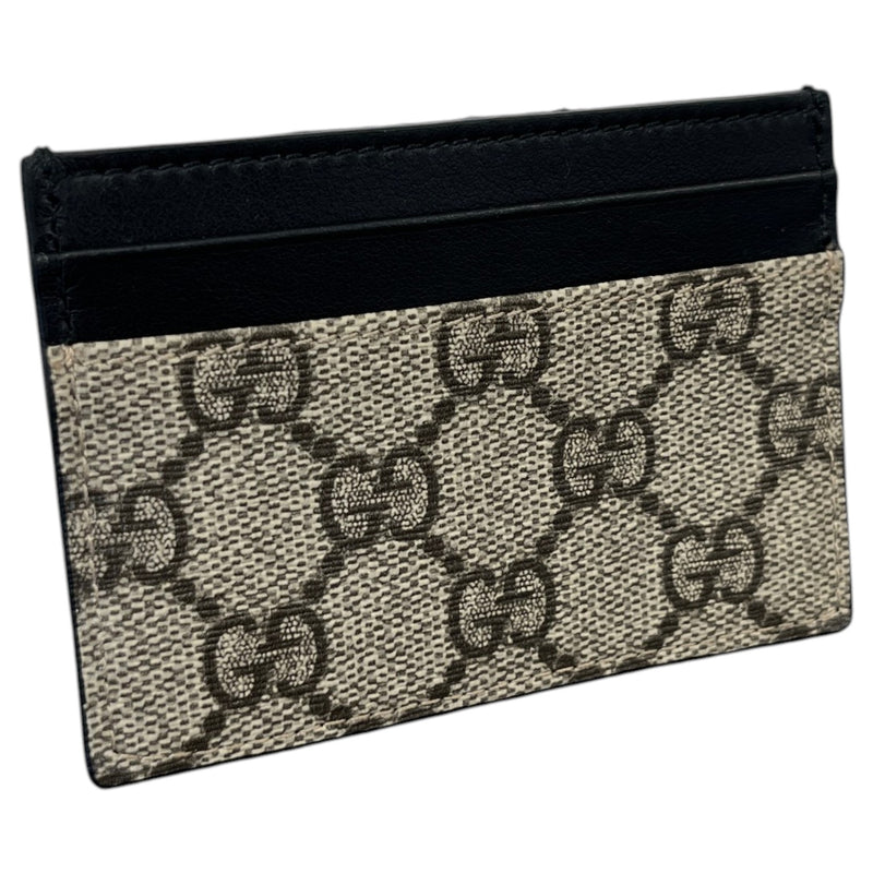 Men's GG Supreme Card Holder Black