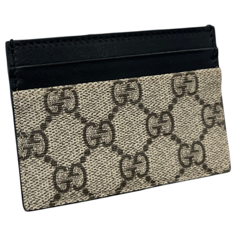 Men's GG Supreme Card Holder Black