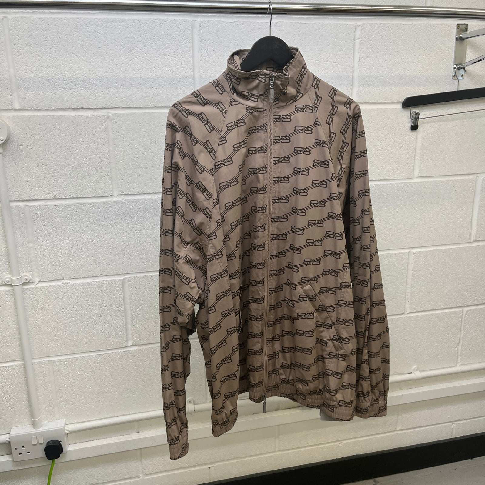 Men's Bb Monogram Jacket Brown Size XXS - Photo 10