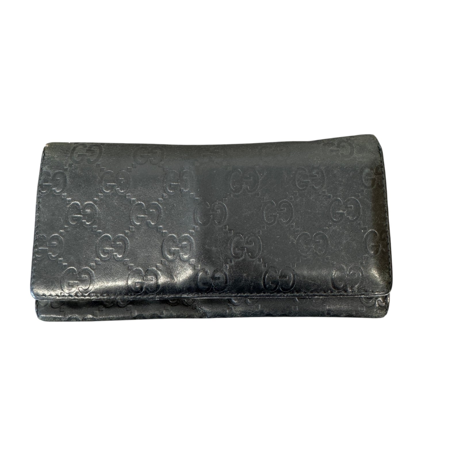Women's Gg Supreme Wallet Black - Photo 1