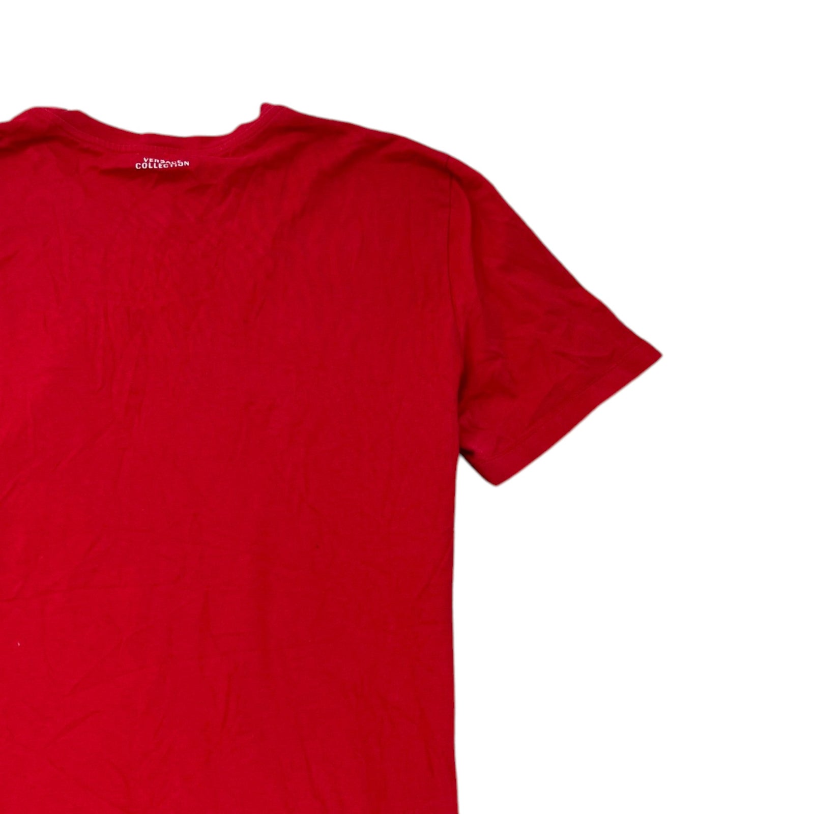 Men's Logo Print T-Shirt Red Size L - Photo 4