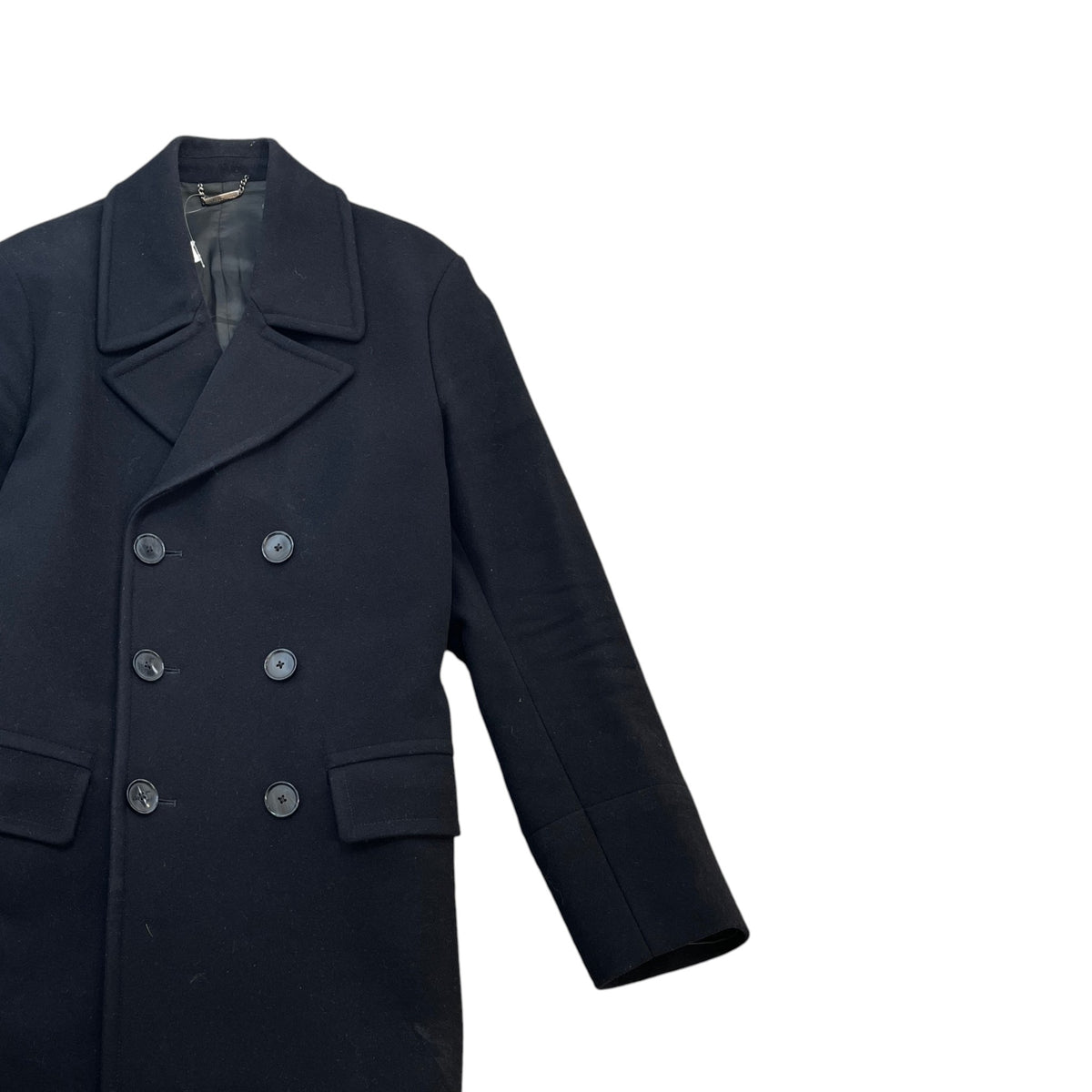 Men's Double Breasted Jacket Black Size L - Photo 3