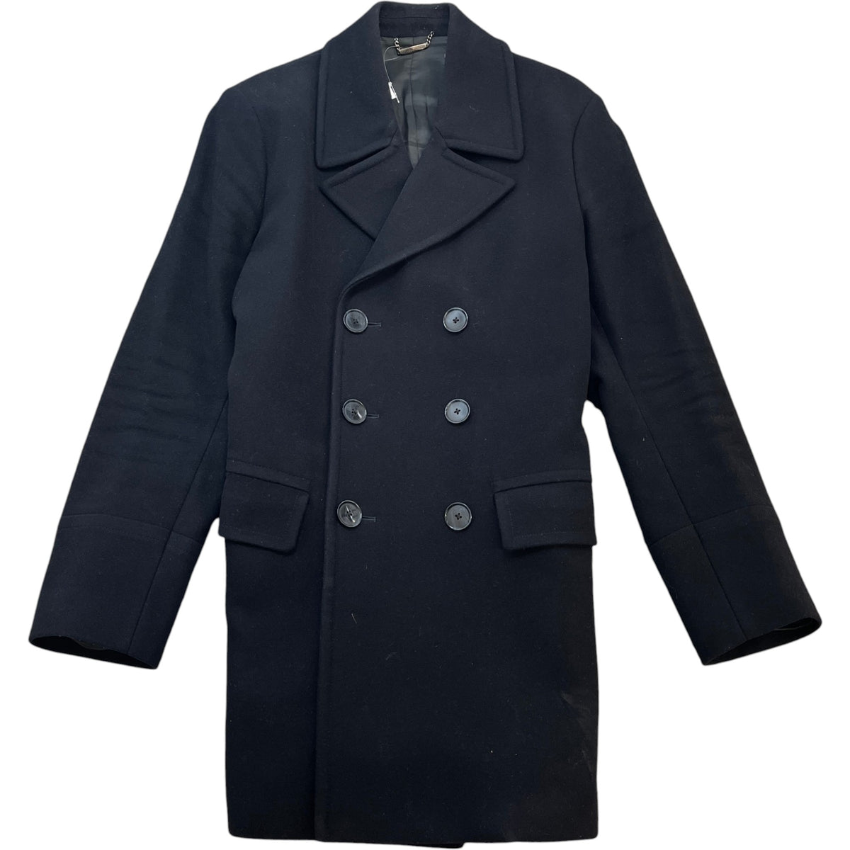 Men's Double Breasted Jacket Black Size L - Photo 1