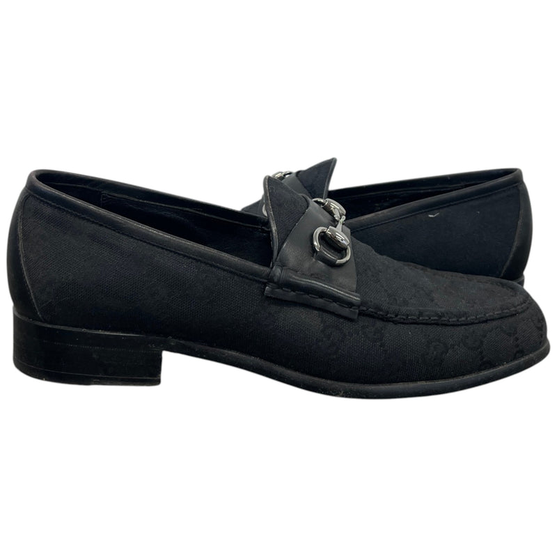 Men's Gg Supreme Loafers Black Size EU 42.5 / UK 8.5