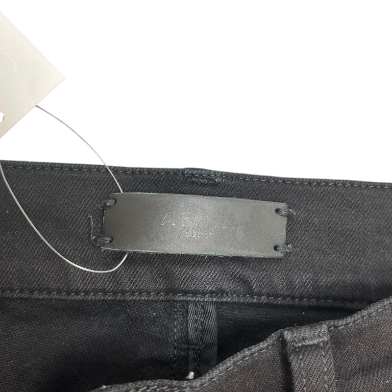 Men's Distressed Mx1 Jeans Black Size Waist 32"