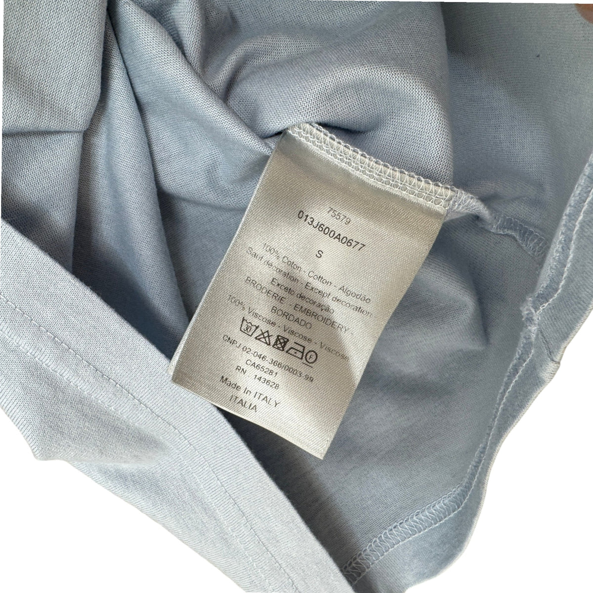 Men's CD Icon T-Shirt Blue Size S - Photo 5