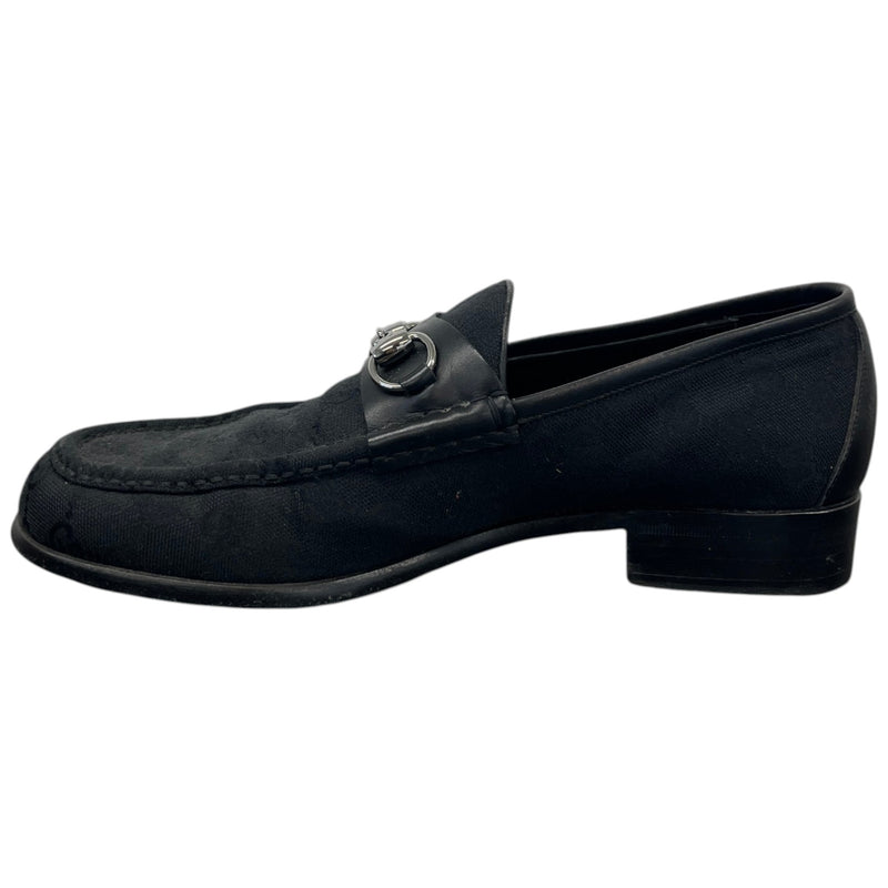 Men's Gg Supreme Loafers Black Size EU 42.5 / UK 8.5