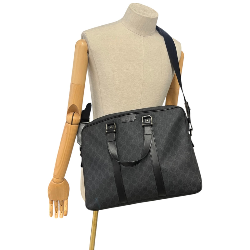 Men's GG Supreme Briefcase Black