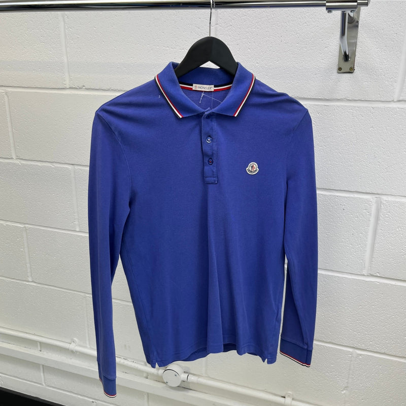 Men's Maglia Polo Shirt Purple Size S